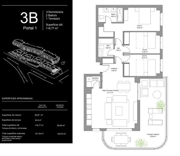 Квартира в Торремолинос, Испания, 113м² - изображение 20