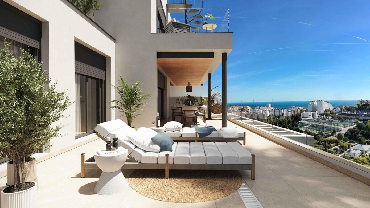 Penthouse with 2 bedrooms, 130m² in Estepona, Spain [ID: 0137-N8180]