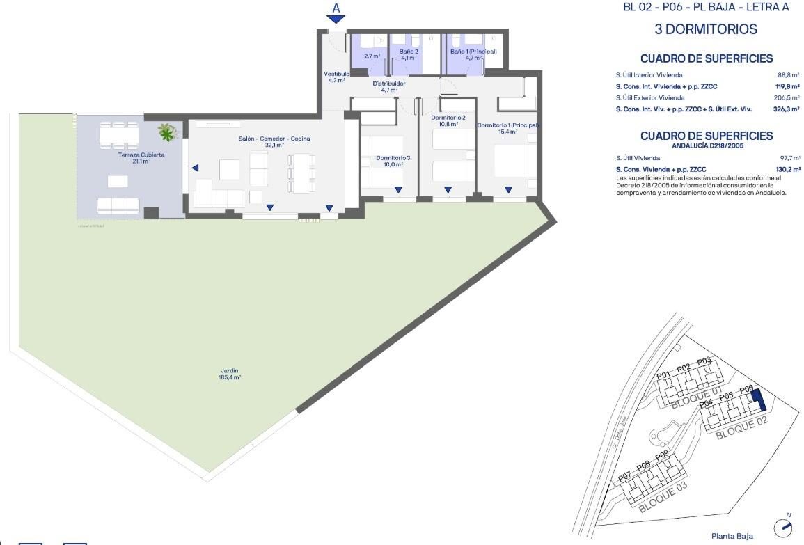 Apartment with 3 bedrooms, 130m² in Casares, Spain [ID: 0137-SP0627]