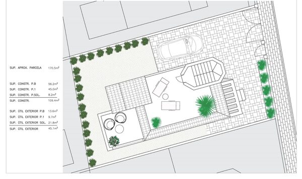 Вилла в Сан-Фульхенсио, Испания, 109м² - изображение 43
