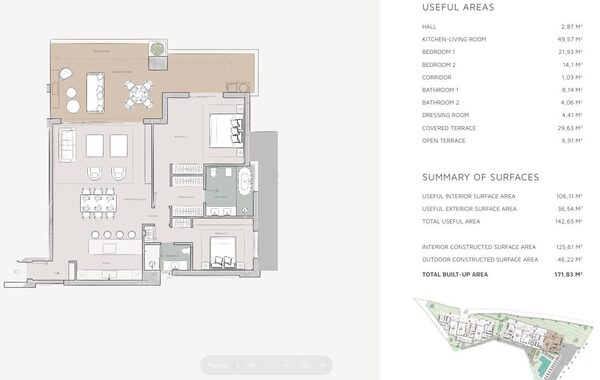 Квартира в Марбелья, Іспанія, 125м² - зображення 43