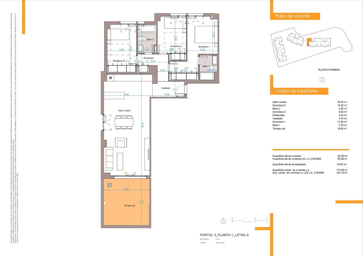 Квартира с 3 спальнями, 124м² в Михас, Испания [ID: 0137-N9227]