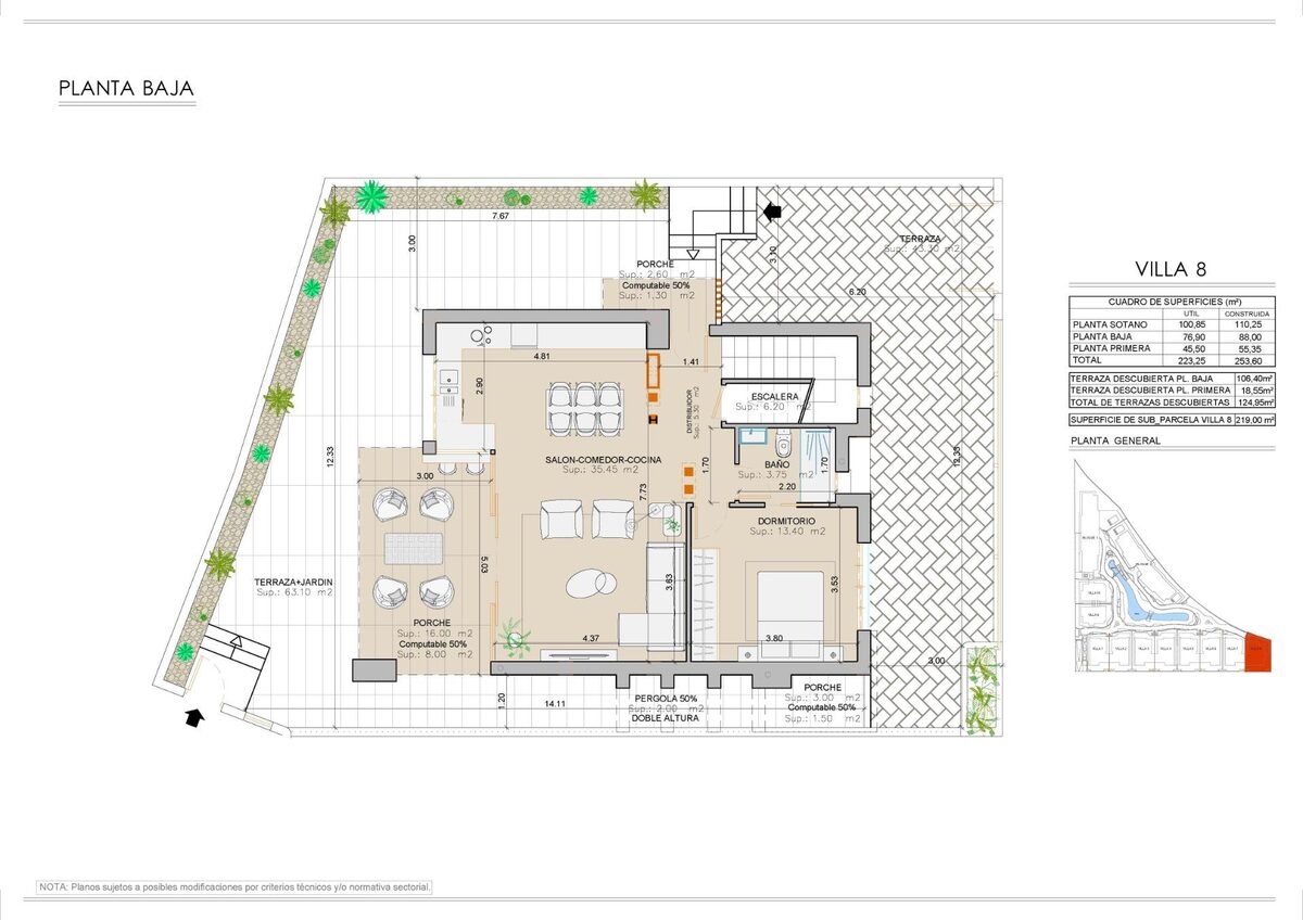 Вілла з 3 спальнями, 253м² в Сан Хуан де лос Террерос, Іспанія [ID: 0137-N9222]