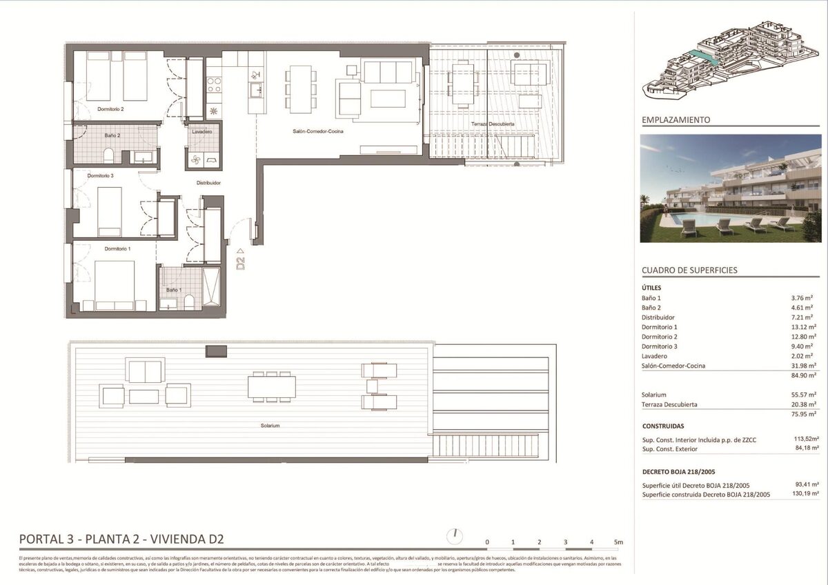 Пентхаус з 3 спальнями, 130м² в Естепона, Іспанія [ID: 0137-N8767]