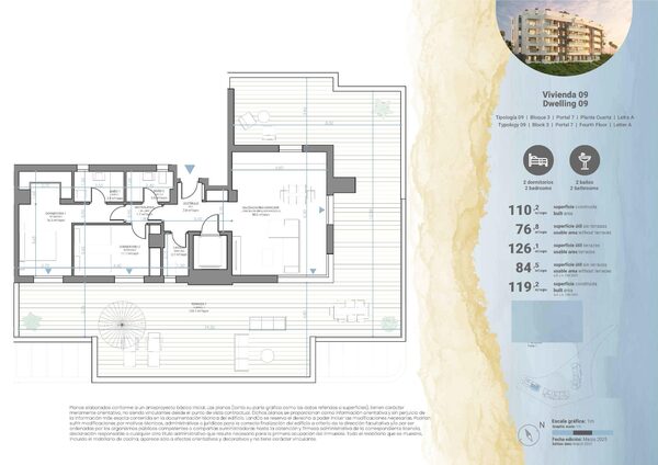 Квартира в Михас, Испания, 119м² - изображение 12