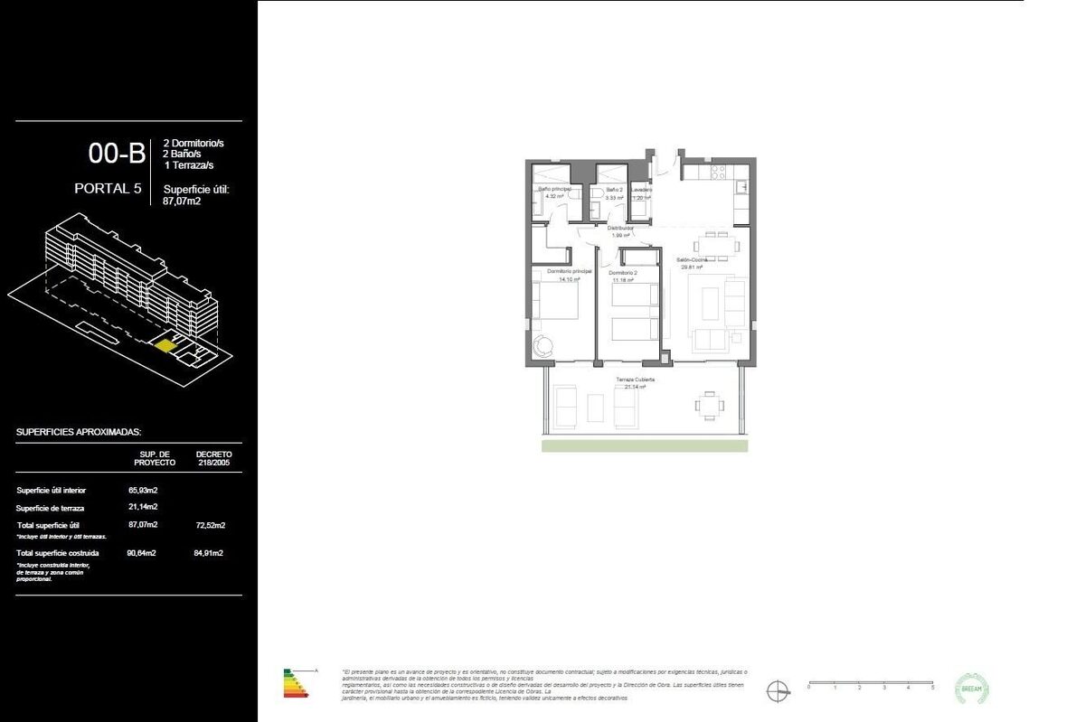 Квартира с 2 спальнями, 84м² в Торремолинос, Испания [ID: 0137-SP1340]