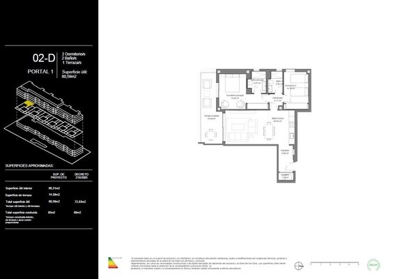 Квартира в Торремолинос, Испания, 89м² - изображение 14