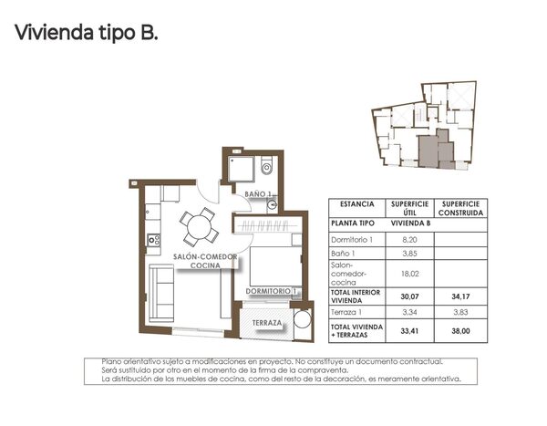 Квартира в Торревьеха, Испания, 34м² - изображение 12
