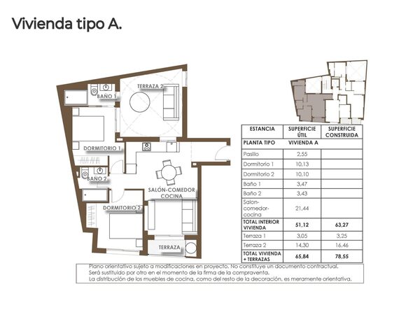 Квартира в Торревьеха, Испания, 63м² - изображение 12