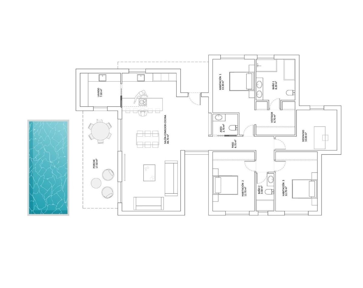 Villa with 4 bedrooms, 180m² in Монфорте-дель-Сід, Spain [ID: 0137-N9353]