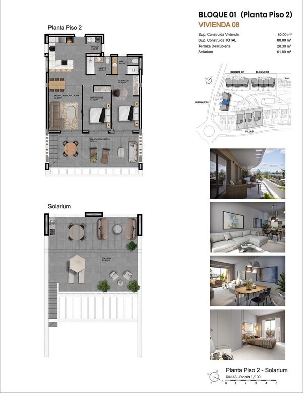 Пентхаус в Фінестрат, Іспанія, 80м² - зображення 18