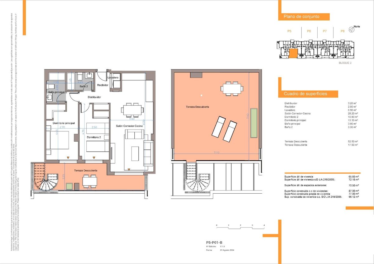 Penthouse with 2 bedrooms, 96m² in Benalmadena, Spain [ID: 0137-SP1336]