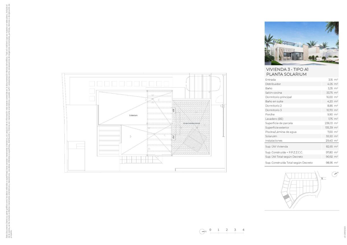 Villa with 3 bedrooms, 98m² in Vera, Spain [ID: 0137-SP1330]