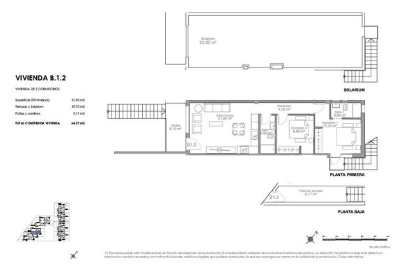 Bungalow w puerto-de-mazarron, Hiszpania, 64m² - obraz 8