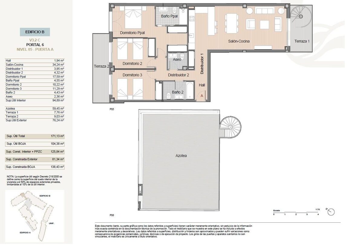 Пентхаус с 3 спальнями, 138м² в Эстепона, Испания [ID: 0137-N9243]