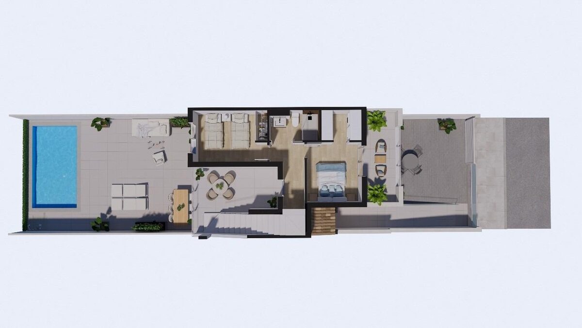 Таунхаус с 3 спальнями, 135м² в Лос-Алькасарес, Испания [ID: 0137-N9307]