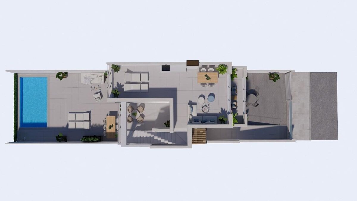 Таунхаус с 3 спальнями, 135м² в Лос-Алькасарес, Испания [ID: 0137-N9307]