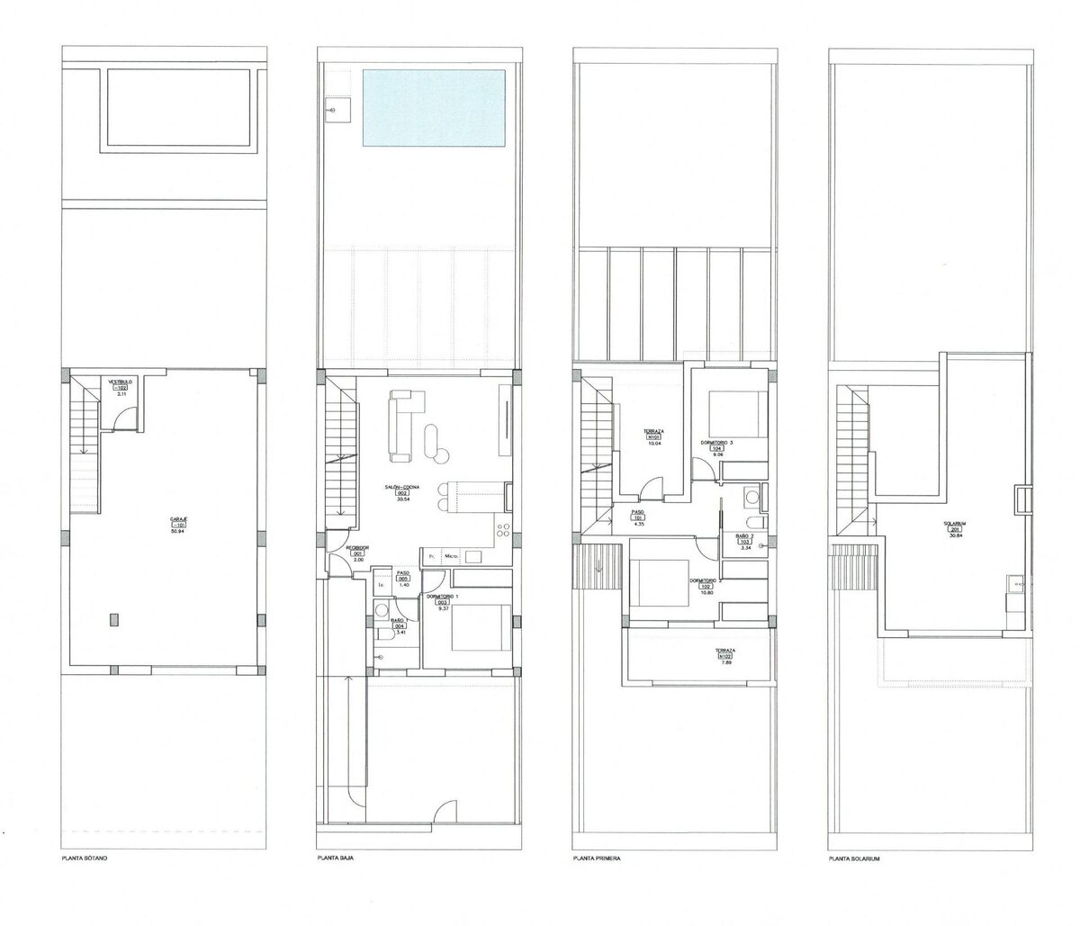 Таунхаус с 3 спальнями, 135м² в Лос-Алькасарес, Испания [ID: 0137-N9307]