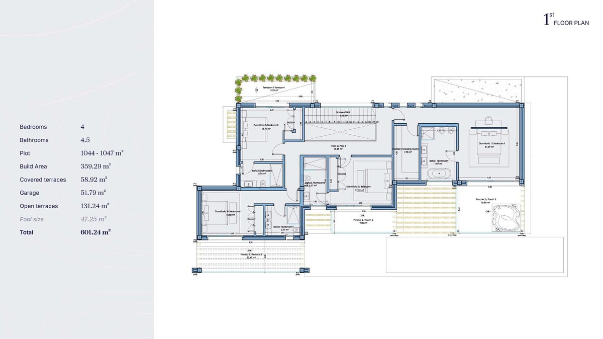 Вилла с 4 спальнями, 359м² в Эстепона, Испания [ID: 0137-SP1312]