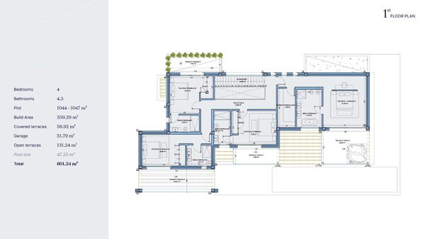 Вилла в Эстепона, Испания, 359м² - изображение 16