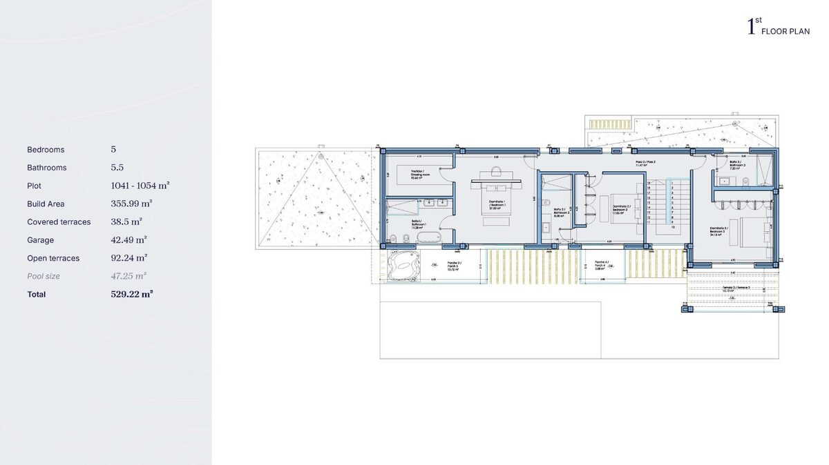 Willa z 5 sypialniami, 355m² w Estepona, Hiszpania [ID: 0137-SP1313]