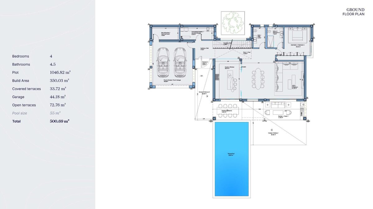 Willa z 4 sypialniami, 350m² w Estepona, Hiszpania [ID: 0137-SP1314]