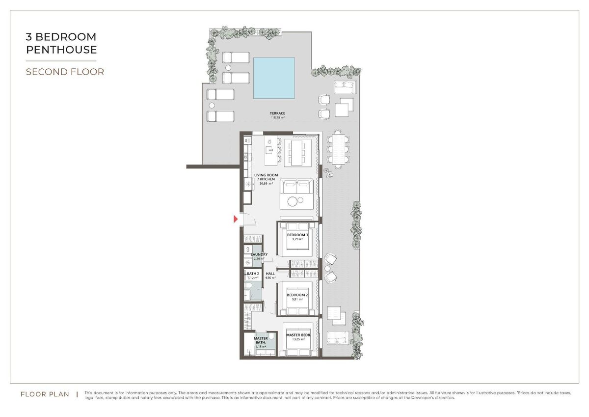 Пентхаус з 3 спальнями, 100м² в Міхас, Іспанія [ID: 0137-SP1310]