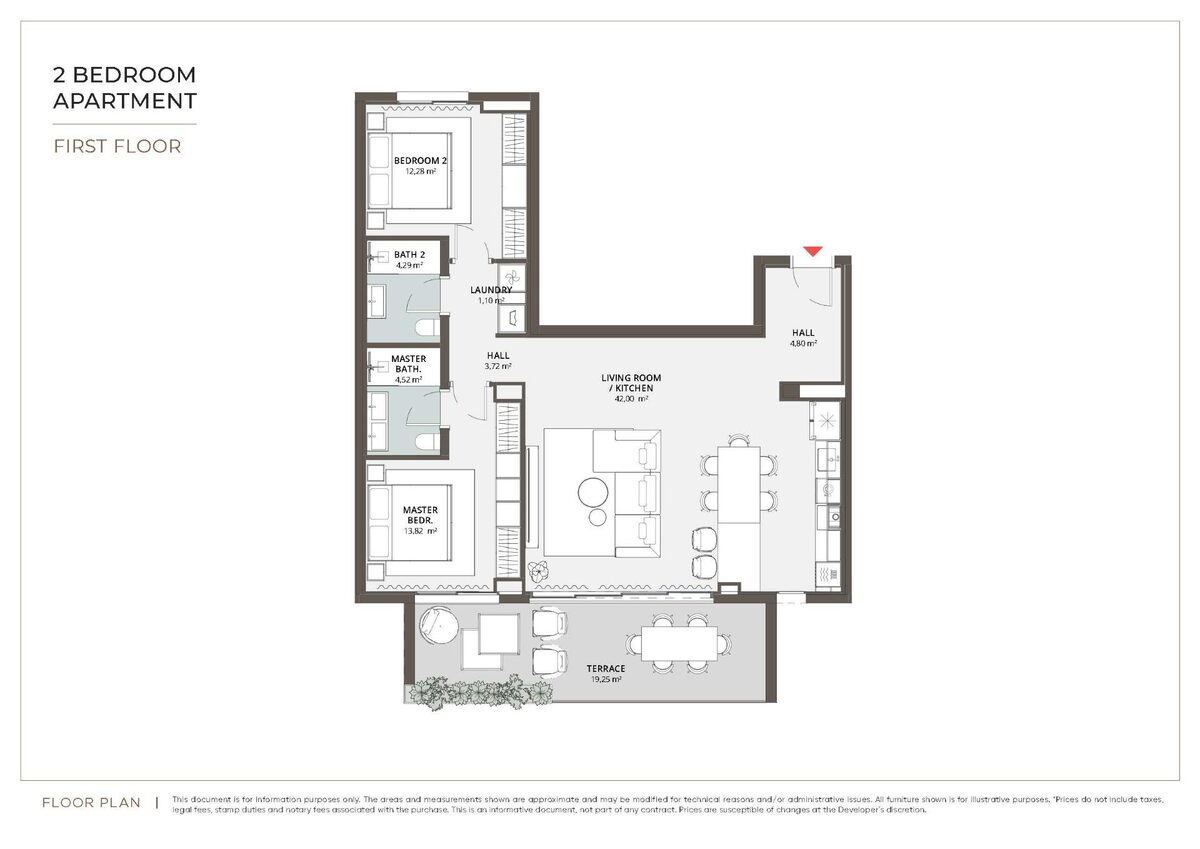 Квартира с 2 спальнями, 102м² в Михас, Испания [ID: 0137-SP1307]
