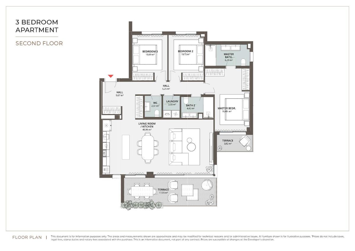 Apartment with 3 bedrooms, 128m² in Mijas, Spain [ID: 0137-SP1308]