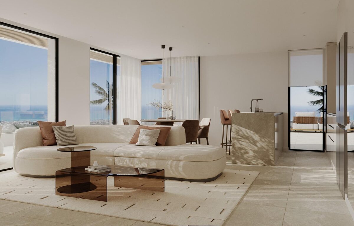 Penthouse with 2 bedrooms, 80m² in Mijas, Spain [ID: 0137-SP1309]