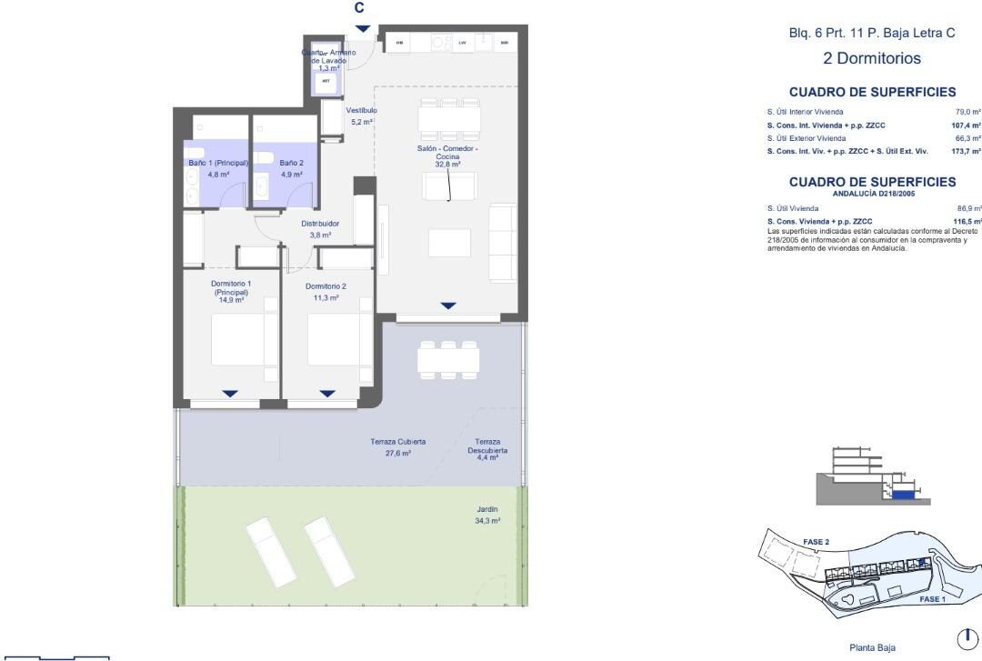 Apartment with 2 bedrooms, 116m² in San Roque, Spain [ID: 0137-N9298]