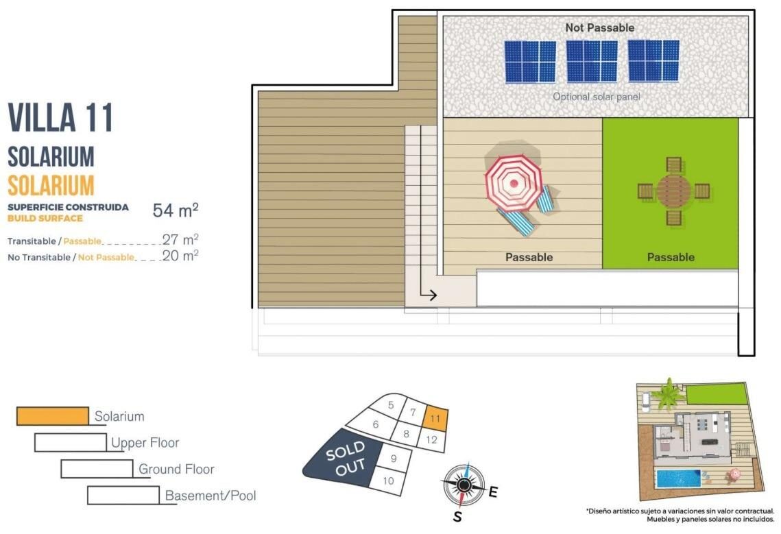 Willa z 3 sypialniami, 107m² w Finestrat, Hiszpania [ID: 0137-SP1298]