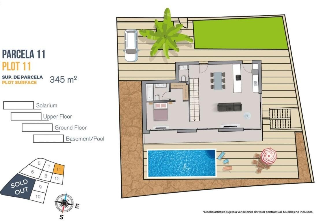 Willa z 3 sypialniami, 107m² w Finestrat, Hiszpania [ID: 0137-SP1298]