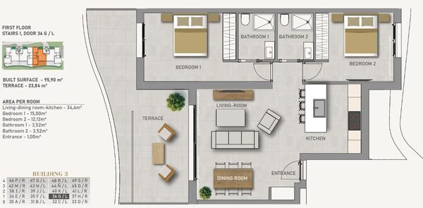 Квартира в Гуардамар-дель-Сегура, Испания, 80м² - изображение 41