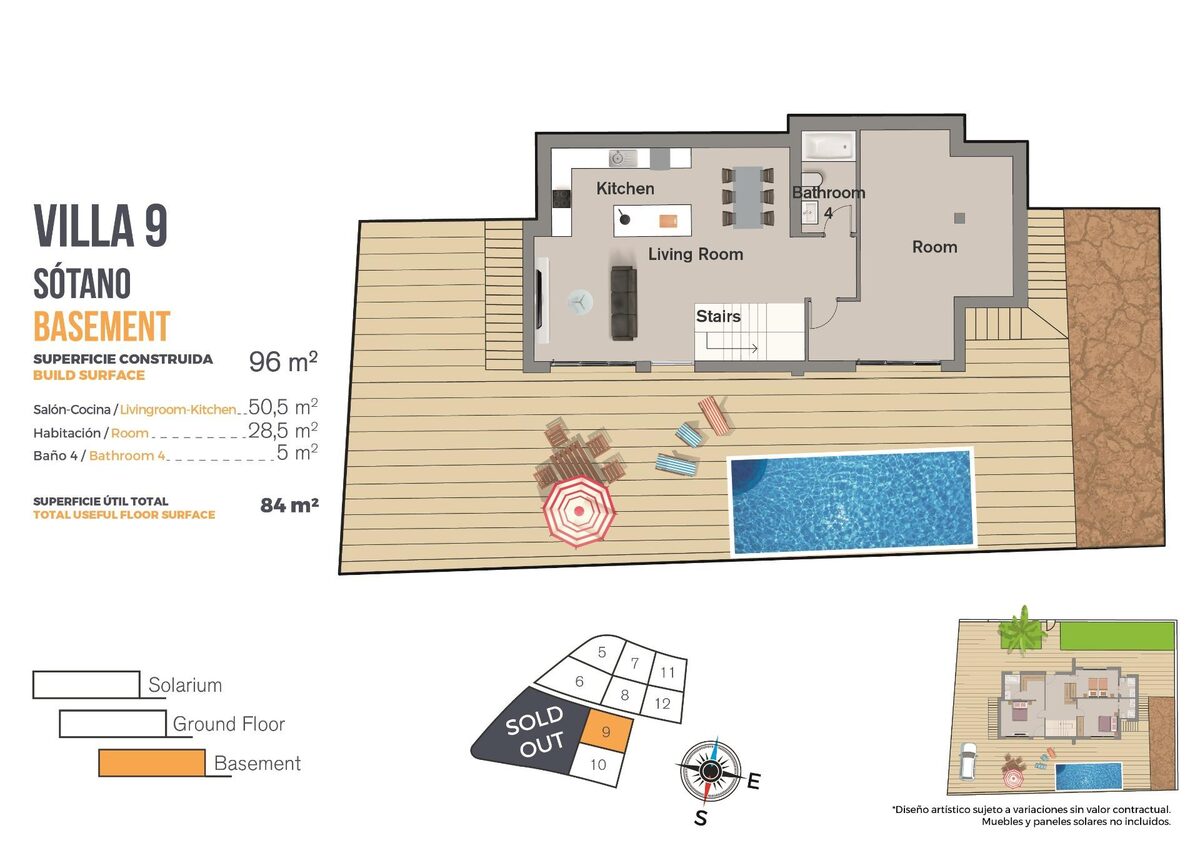 Willa z 3 sypialniami, 146m² w Finestrat, Hiszpania [ID: 0137-SP1296]