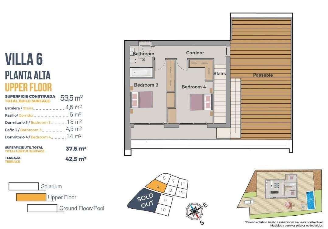 Willa z 4 sypialniami, 202m² w Finestrat, Hiszpania [ID: 0137-SP1297]