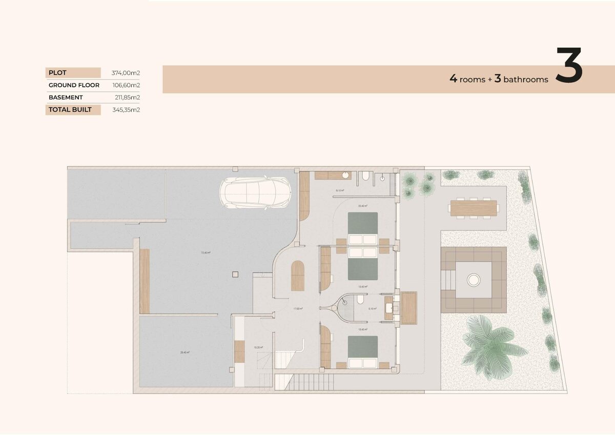 Вилла с 4 спальнями, 317м² в Альгорфа, Испания [ID: 0137-N9284]