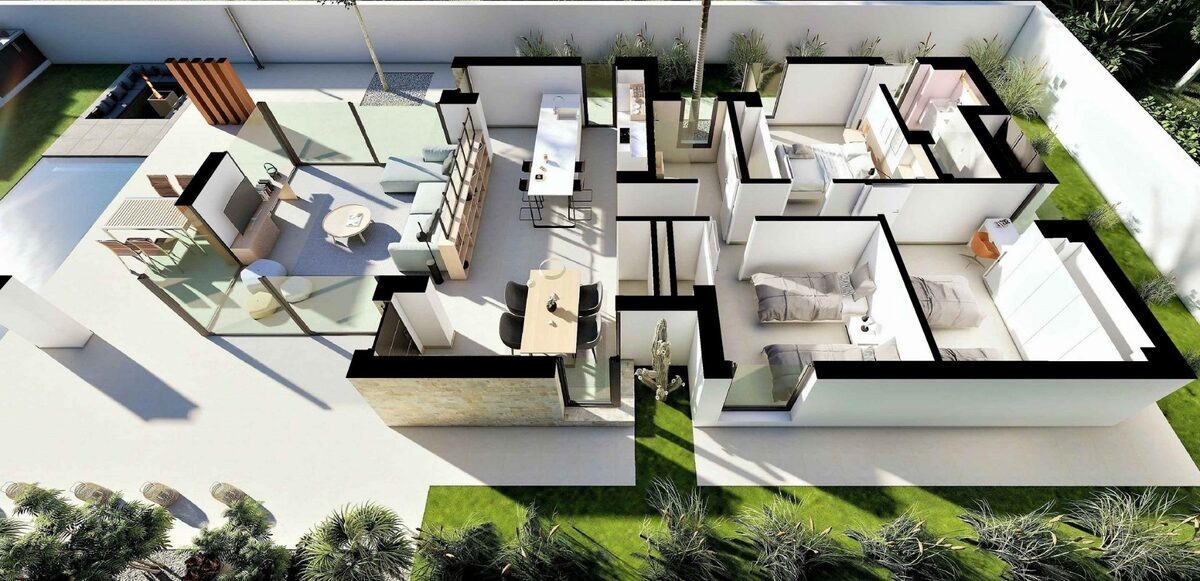 Villa with 3 bedrooms, 135m² in San Fulgencio, Spain [ID: 0137-N7374]