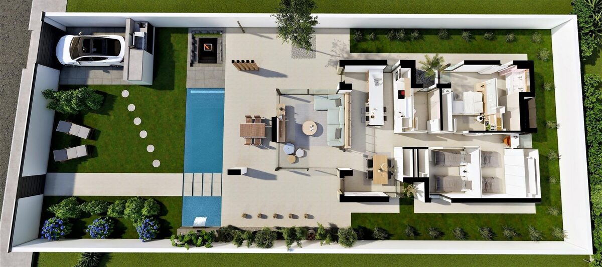 Villa with 3 bedrooms, 135m² in San Fulgencio, Spain [ID: 0137-N7374]