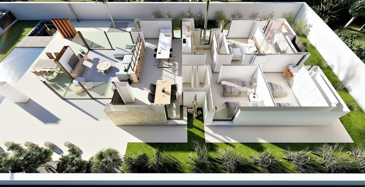Villa with 3 bedrooms, 135m² in San Fulgencio, Spain [ID: 0137-N7374]