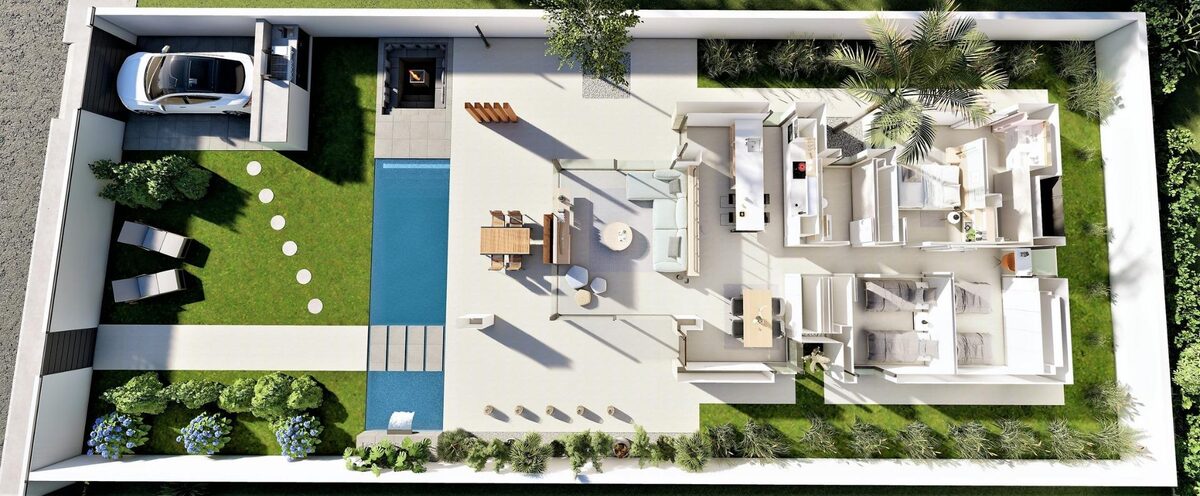 Villa with 3 bedrooms, 135m² in San Fulgencio, Spain [ID: 0137-N7374]