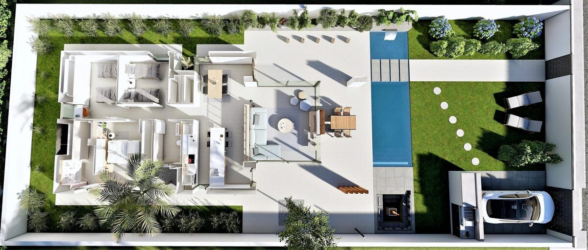 Villa with 3 bedrooms, 135m² in San Fulgencio, Spain [ID: 0137-N7374]