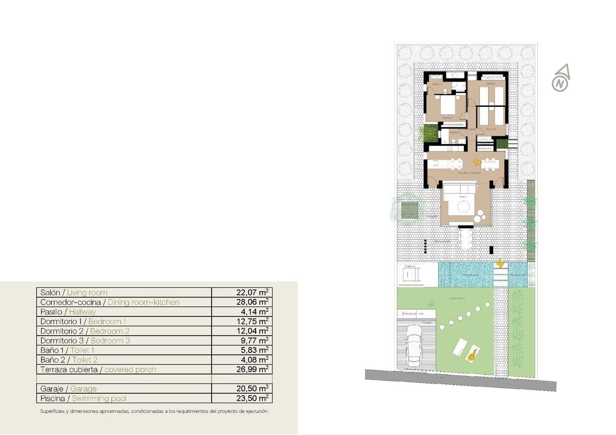 Villa with 3 bedrooms, 135m² in San Fulgencio, Spain [ID: 0137-N7374]