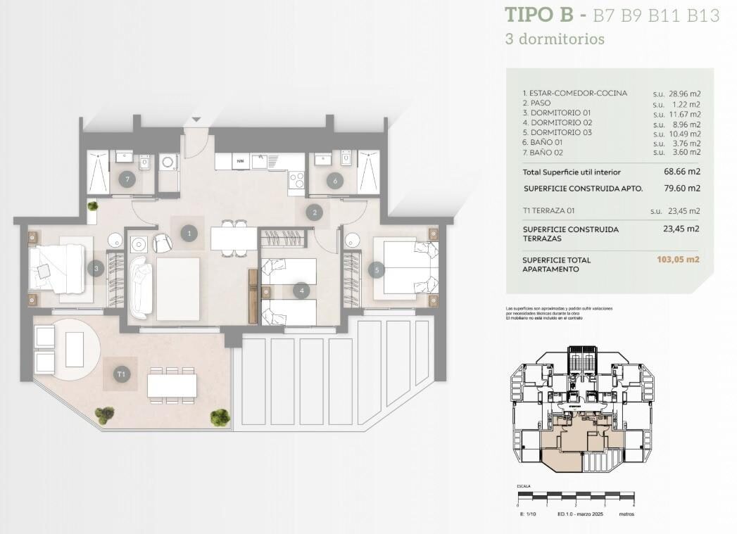 Квартира з 3 спальнями, 80м² в Кальпе, Іспанія [ID: 0137-N7291]