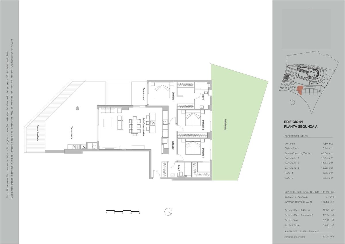 Apartament z 3 sypialniami, 146m² w Fuengirola, Hiszpania [ID: 0137-SP1281]