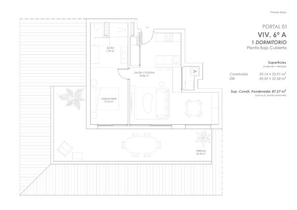 Пентхаус в Фуэнхирола, Испания, 87м² - изображение 21