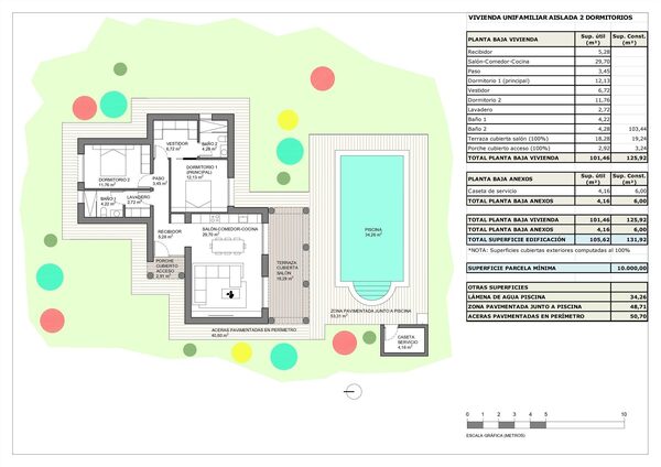 Вилла в Пиносо, Испания, 131м² - изображение 5