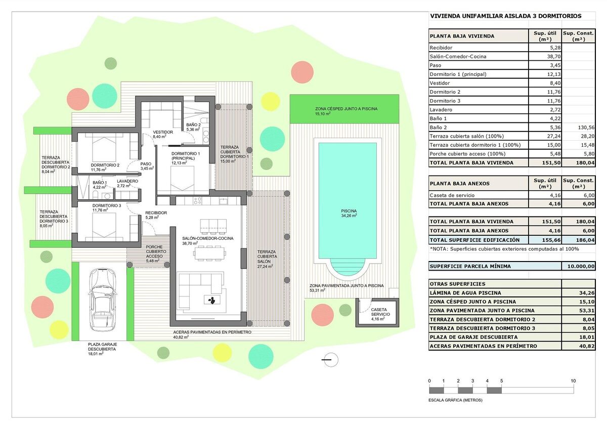 Villa with 3 bedrooms, 186m² in Pinoso, Spain [ID: 0137-N9267]