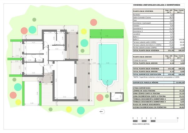 Вилла в Пиносо, Испания, 186м² - изображение 6