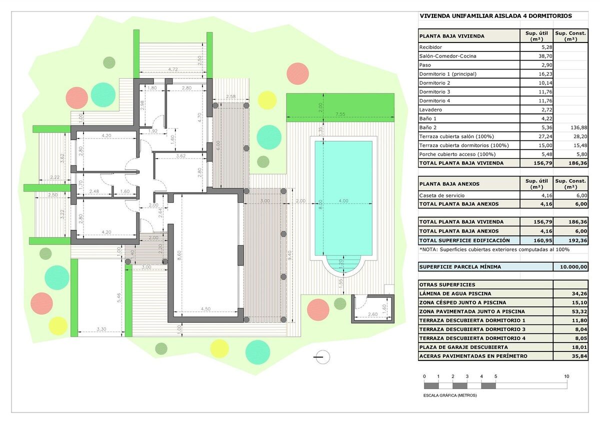 Villa with 4 bedrooms, 192m² in Pinoso, Spain [ID: 0137-N9268]